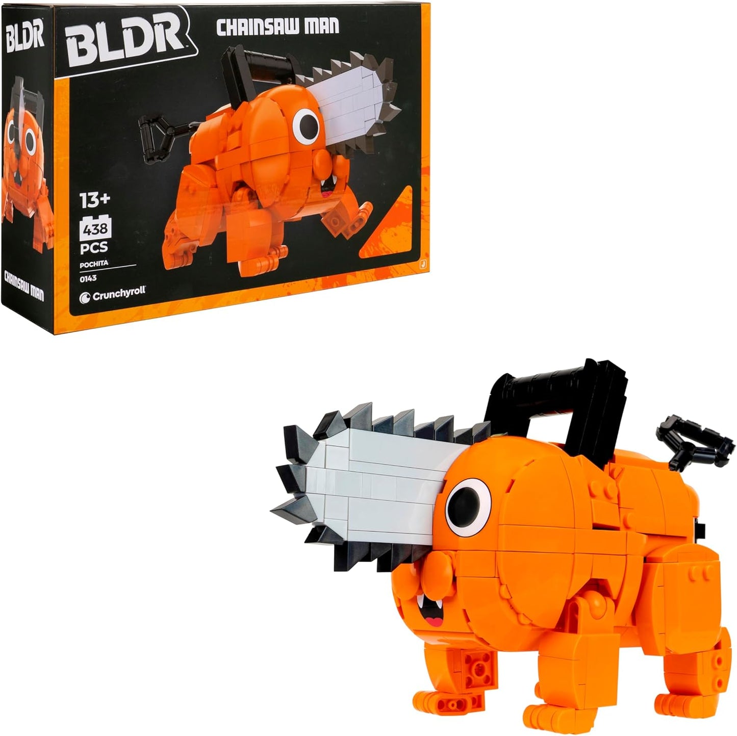 BLDR Chainsaw Man – Pochita Building Set (438 Pieces)