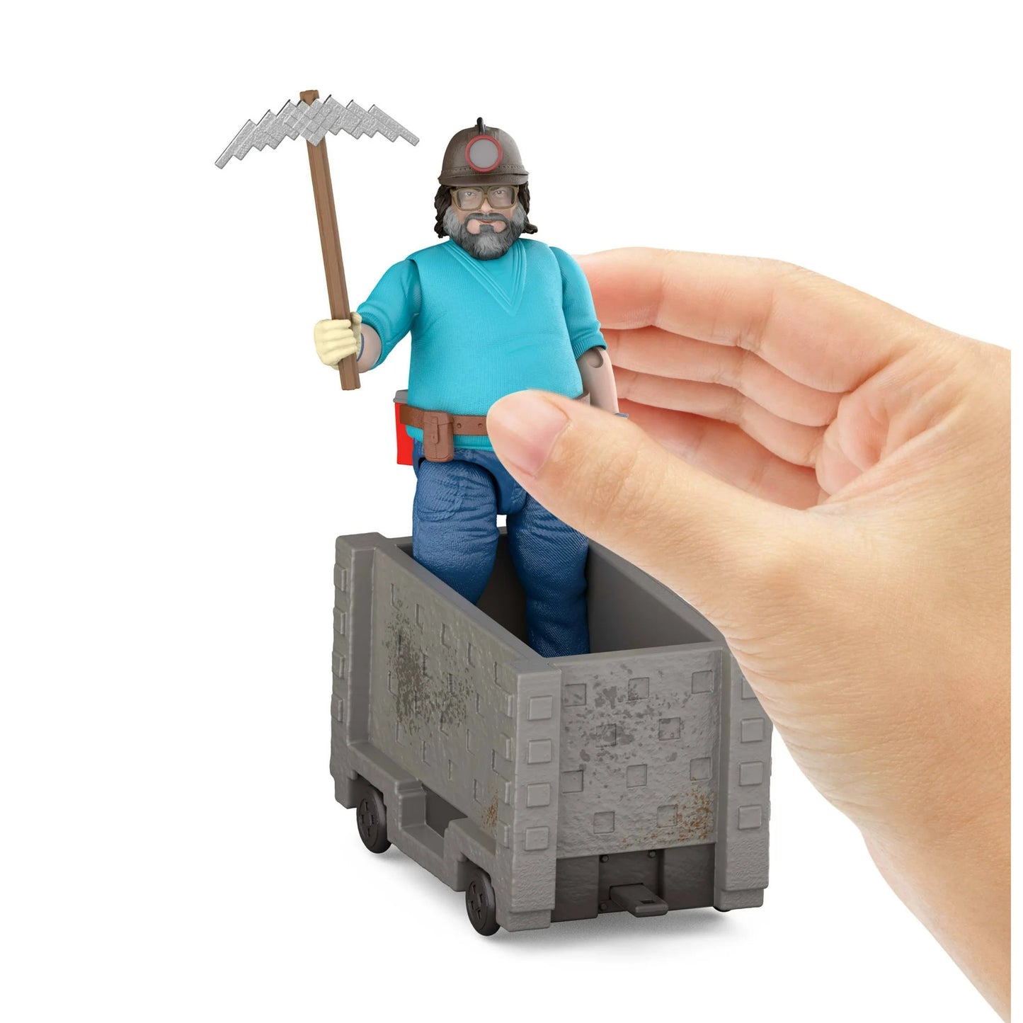 Minecraft Explosive Minecart Escape Action Figure Set by Mattel