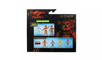 FNAF Endo Series Freddy 6" Figure – Classic & Withered Freddy Collector Set