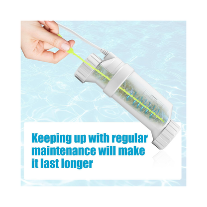 T-15 Salt Cell – Compatible with Hayward T-15-SWP Salt Cell, Replacement for Inground Pools Up to 40,000 Gallons, Upgraded Durable Titanium Plate