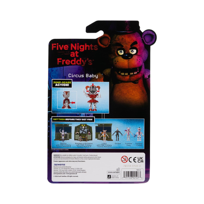 Jazwares Five Nights at Freddy's Circus Baby 5-Inch Action Figure