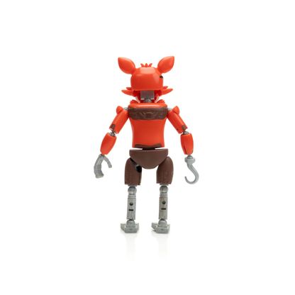 Five Nights at Freddy's Endo Series Foxy & Radioactive Foxy Vault Exclusive Collector Figure Set with Glow Eyes