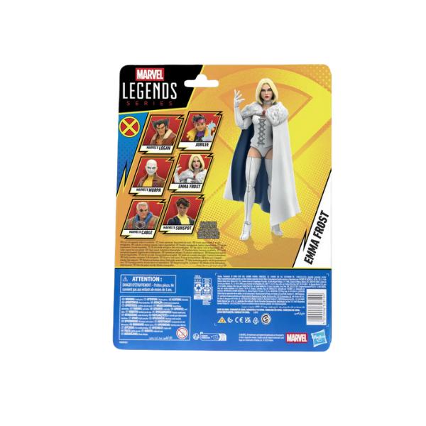 Marvel Legends Emma Frost 6-Inch Action Figure X-Men ’97 Hasbro Toy