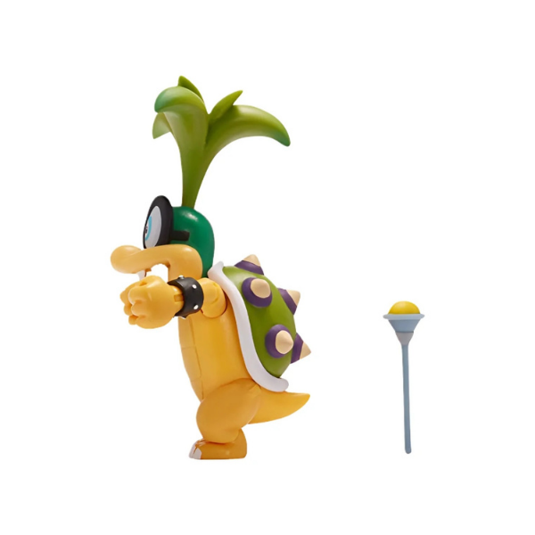 Super Mario Iggy Koopa Action Figure Set with Magic Wand JAKKS
