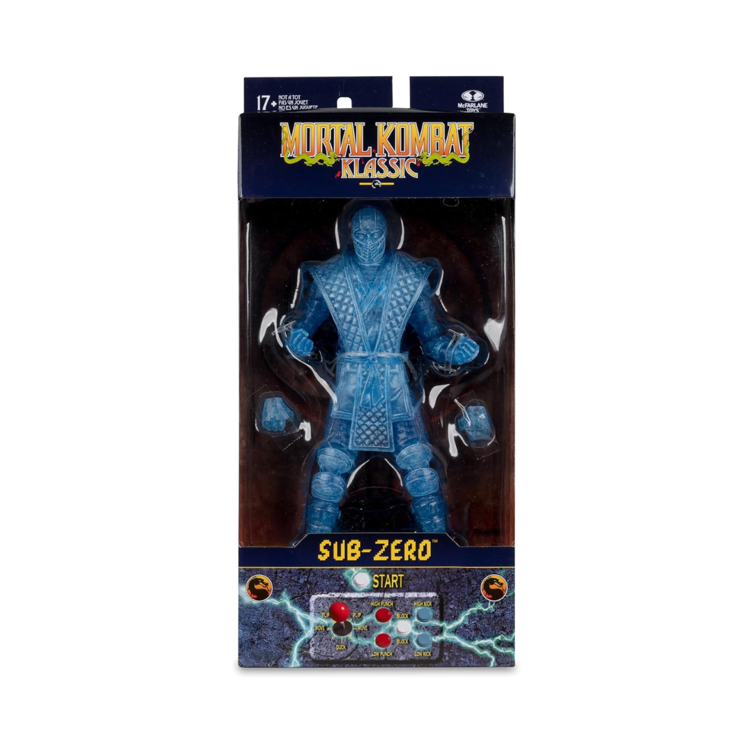 McFarlane Mortal Kombat Klassic Sub-Zero Ice Clone 7-Inch Action Figure