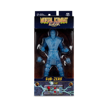 McFarlane Mortal Kombat Klassic Sub-Zero Ice Clone 7-Inch Action Figure