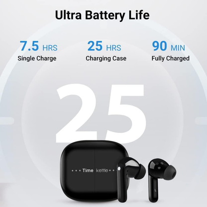 Timekettle M3 Translator Earbuds, Real-Time Voice Translation, Black