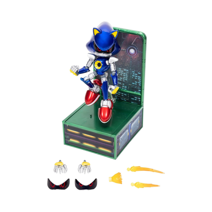 Sonic the Hedgehog 35th Anniversary Collector's Edition Metal Sonic Light Up Eyes Figure