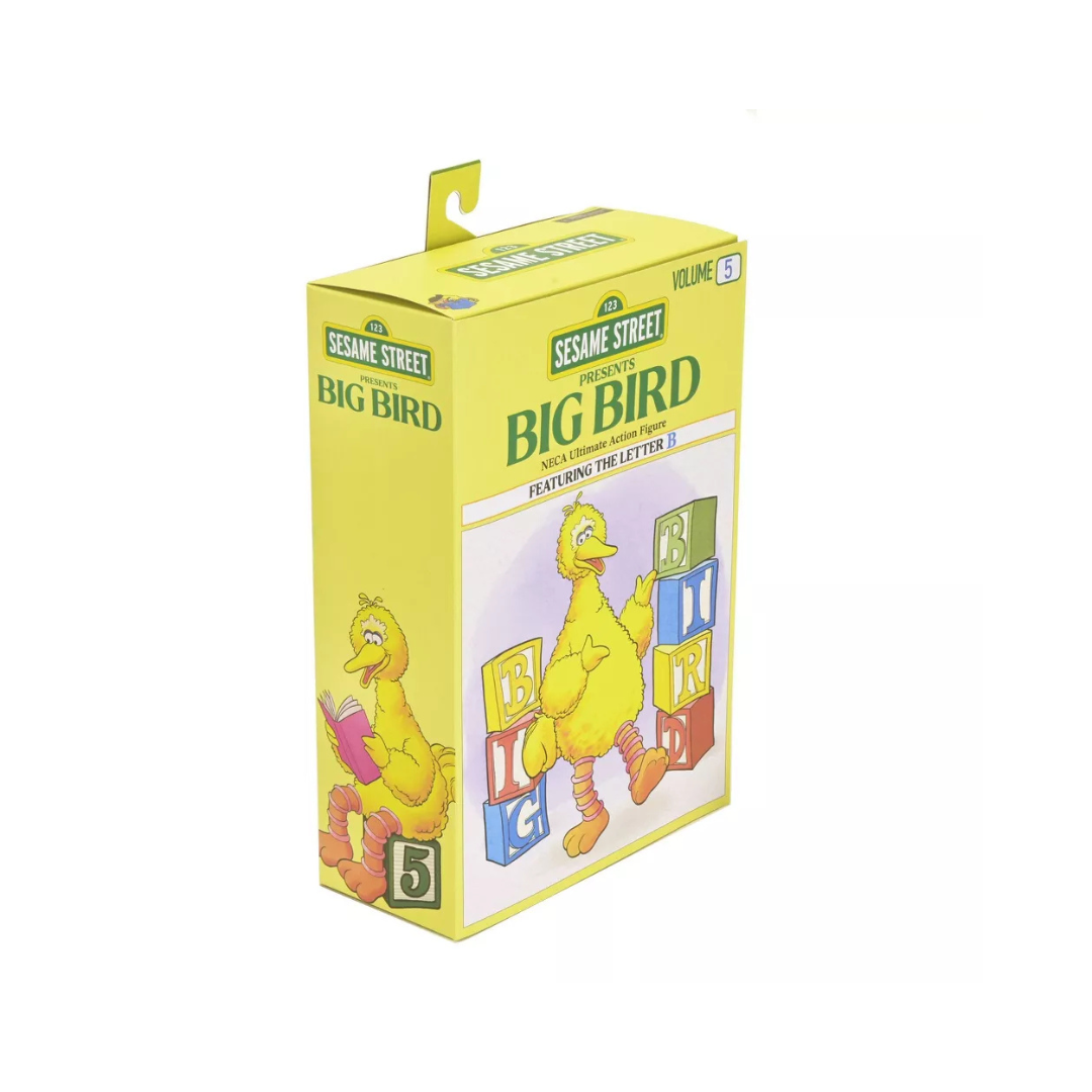 NECA Sesame Street Ultimate Big Bird 7 Inch Scale Action Figure with Accessories