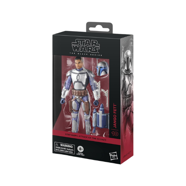 Star Wars The Black Series Jango Fett #10 Attack of the Clones Figure Hasbro