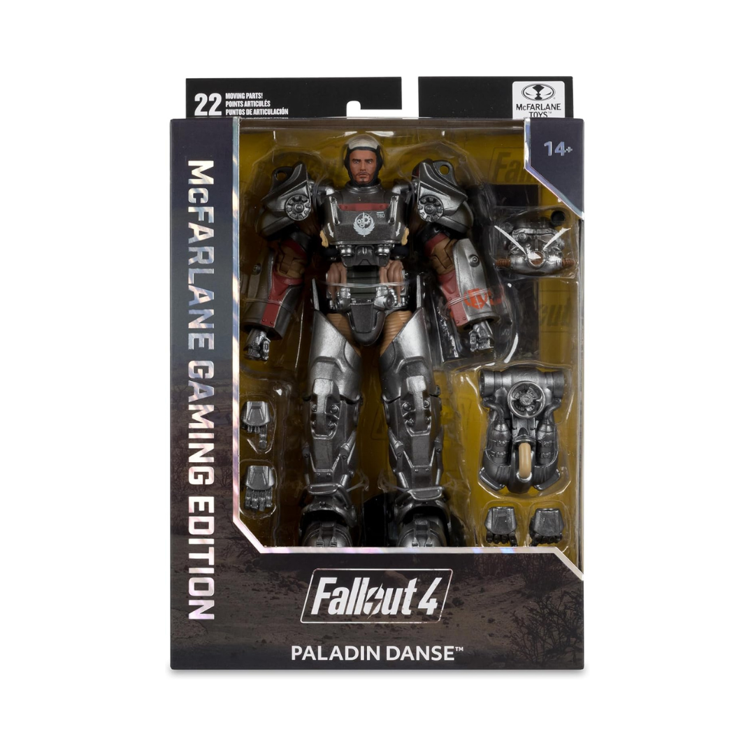 McFarlane Gaming Edition Fallout 4 Paladin Danse T60 Power Armor 7 Inch Action Figure