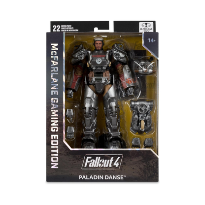 McFarlane Gaming Edition Fallout 4 Paladin Danse T60 Power Armor 7 Inch Action Figure