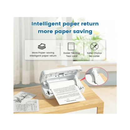 Impressora térmica WiFi Ponek - S821 para uso doméstico e comercial