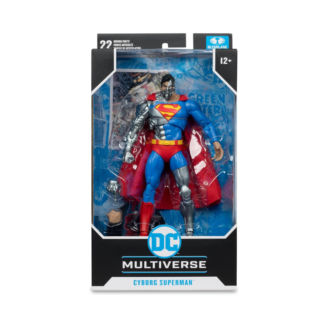 DC Multiverse Cyborg Superman (Revenge of the Green Lanterns) 7 Inch Figure