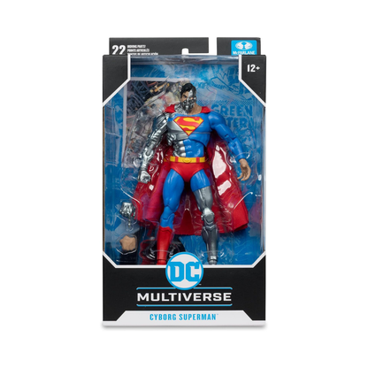 DC Multiverse Cyborg Superman (Revenge of the Green Lanterns) 7 Inch Figure