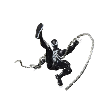 Marvel Legends Spider-Man Retro Card Spider-Venom Action Figure Hasbro