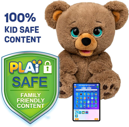 Poe the AI Story Bear – Interactive Learning Plush (Powered by OpenAI)