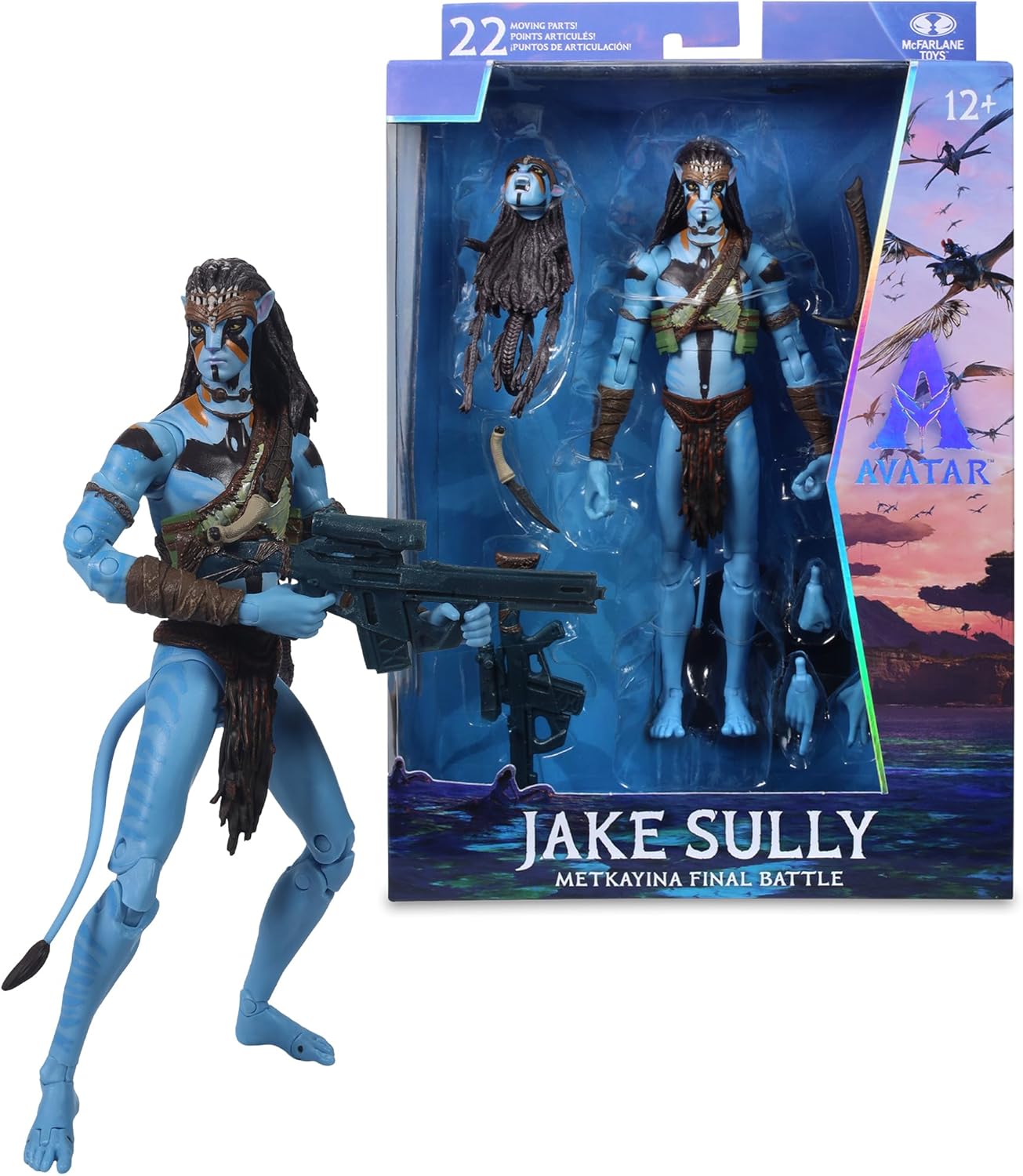 McFarlane Avatar Jake Sully Metkayina Final Battle 7-Inch Figure