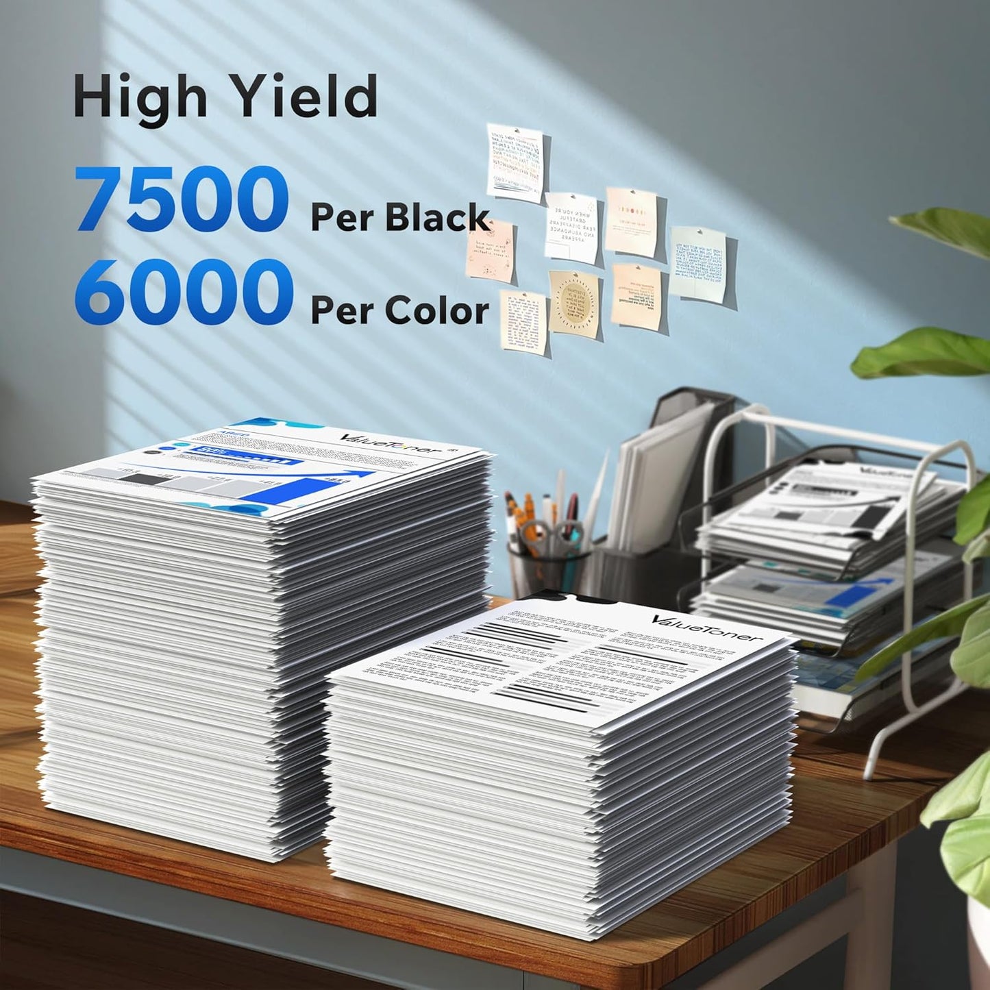 Valuetoner 414X 4-Pack High Yield Toner Cartridges for HP MFP M479 Series