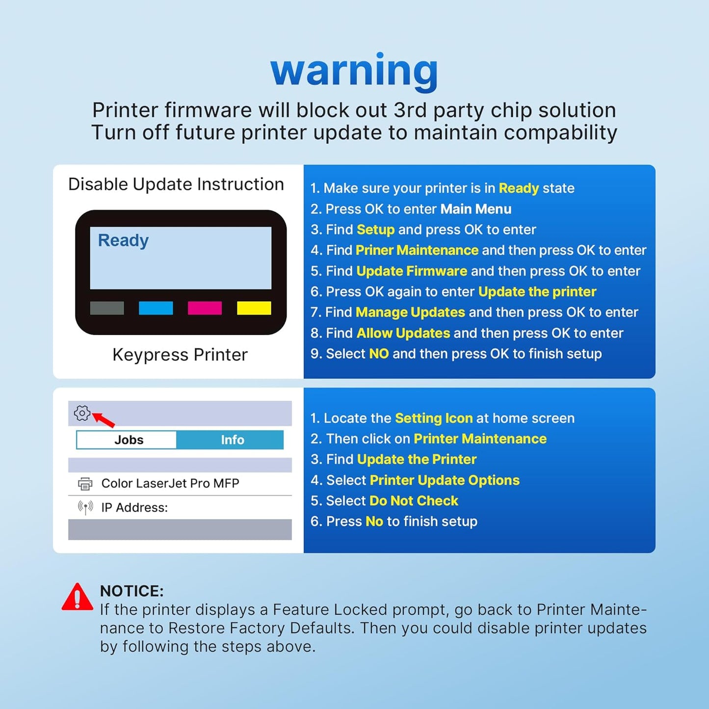 Valuetoner 414X 4-Pack High Yield Toner Cartridges for HP MFP M479 Series