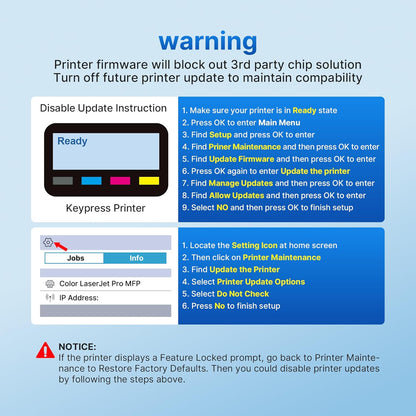 Valuetoner 414X 4-Pack High Yield Toner Cartridges for HP MFP M479 Series