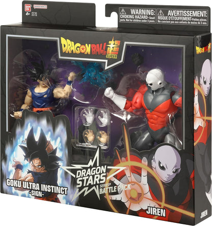 Bandai Dragon Ball Super Battle Pack – Ultra Instinct Goku vs Jiren Figures