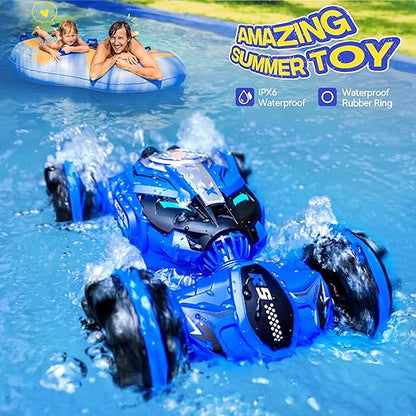 Ruko Q150 Amphibious RC Stunt Car - 4WD, Waterproof, 360° Rotating Off-Road