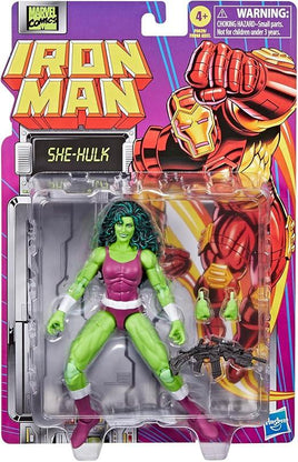 Marvel Legends Series She-Hulk 6-Inch Action Figure - Retro Comics Collectible