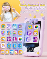 Kids Toy Smartphone with Music, Dual Camera, Puzzle Games - Ages 3-8 Years