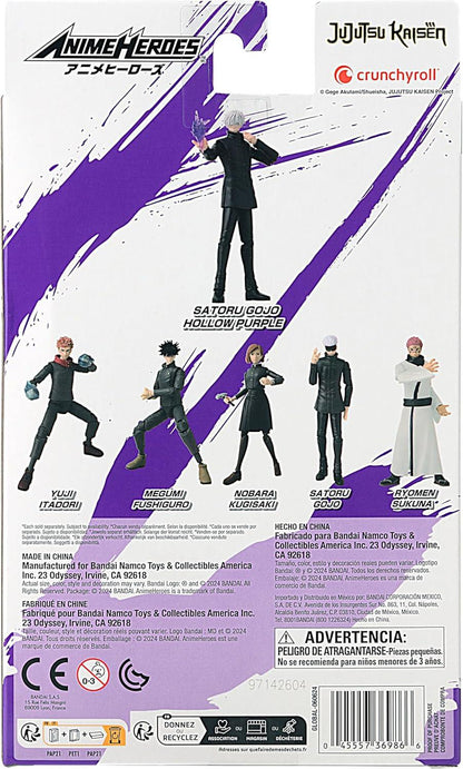 Jujutsu Kaisen Gojo Satoru Hollow Purple Anime Heroes Action Figure