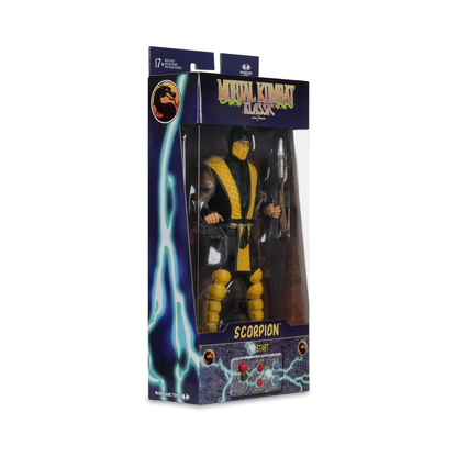 McFarlane Mortal Kombat Klassic Scorpion 7-Inch Action Figure with Kunai