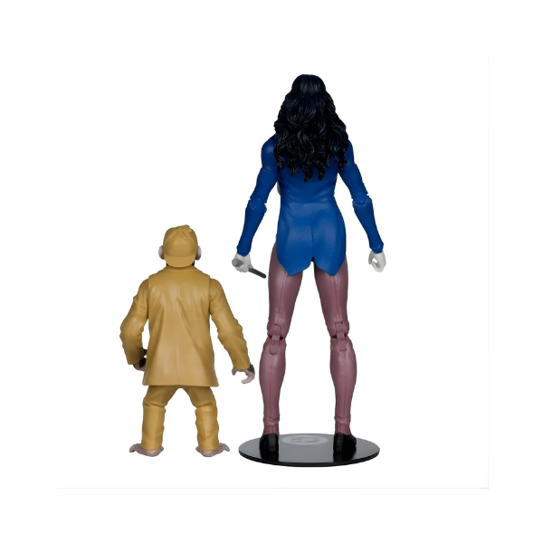 McFarlane DC Multiverse Collector Edition Zatanna Platinum Edition 7-Inch Action Figure #53 w/ Detective Chimp