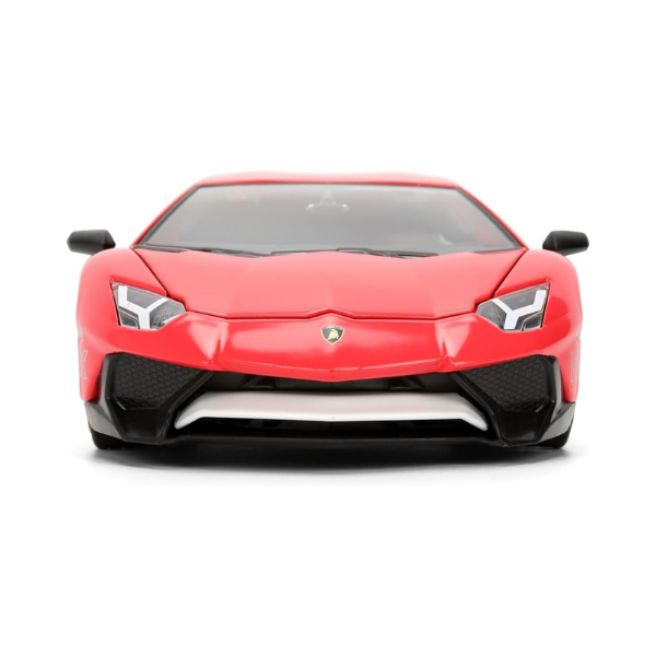 Jada Toys Knuckles Lamborghini Aventador SV Die-Cast Vehicle & Figure