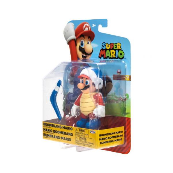 Nintendo Super Mario Boomerang Mario 4" Figure with Boomerang
