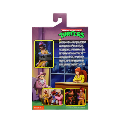 NECA Teenage Mutant Ninja Turtles April O’Neil Mutant Interest Story Ultimate Action Figure