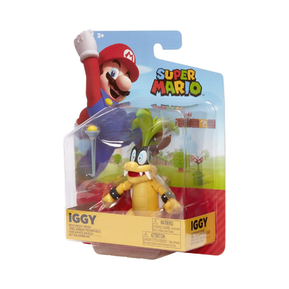 Super Mario Iggy Koopa Action Figure Set with Magic Wand JAKKS