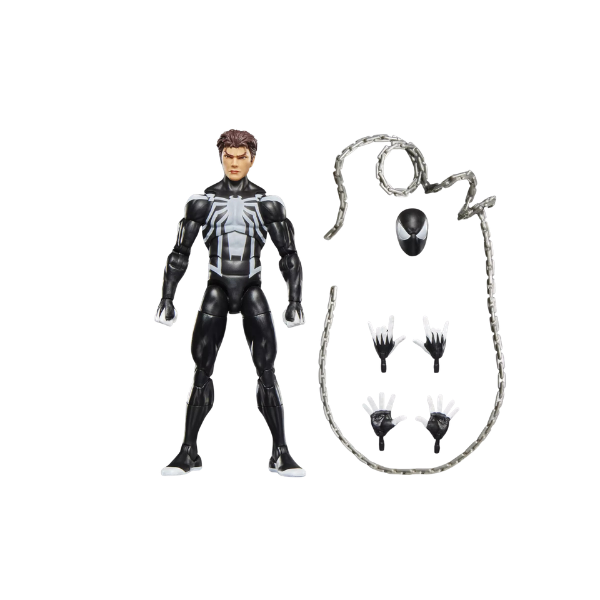 Marvel Legends Spider-Man Retro Card Spider-Venom Action Figure Hasbro