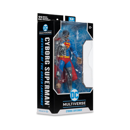 DC Multiverse Cyborg Superman (Revenge of the Green Lanterns) 7 Inch Figure