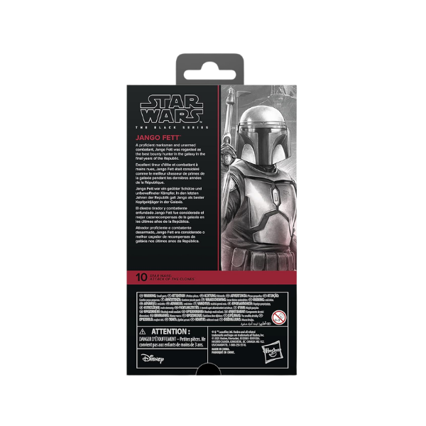 Star Wars The Black Series Jango Fett #10 Attack of the Clones Figure Hasbro