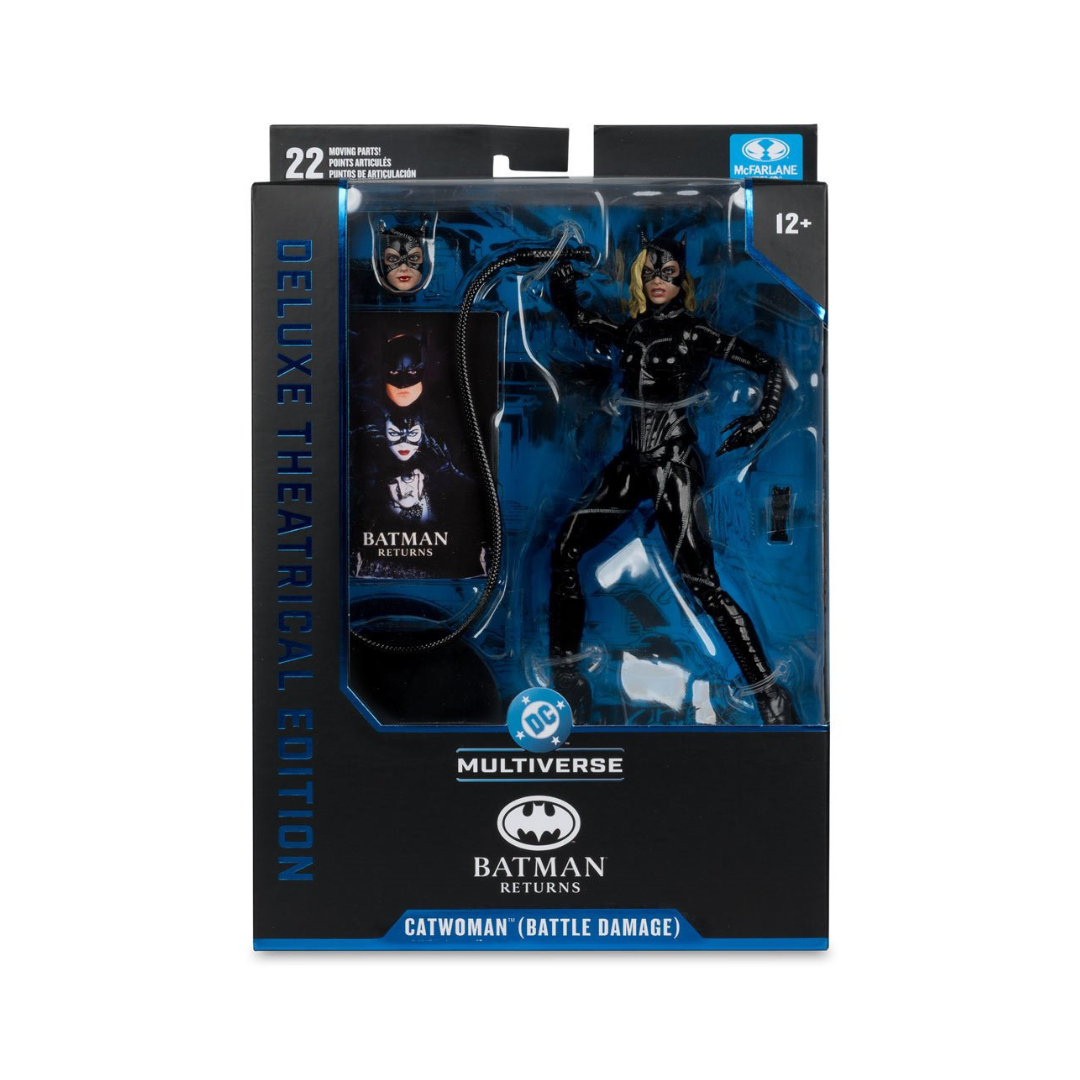 McFarlane DC Multiverse Batman Returns Battle Damaged Catwoman 7-Inch