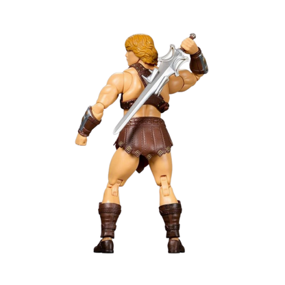Masters of the Universe Chronicles He-Man Most Powerful Man in the Universe Deluxe Articulation Action Figure
