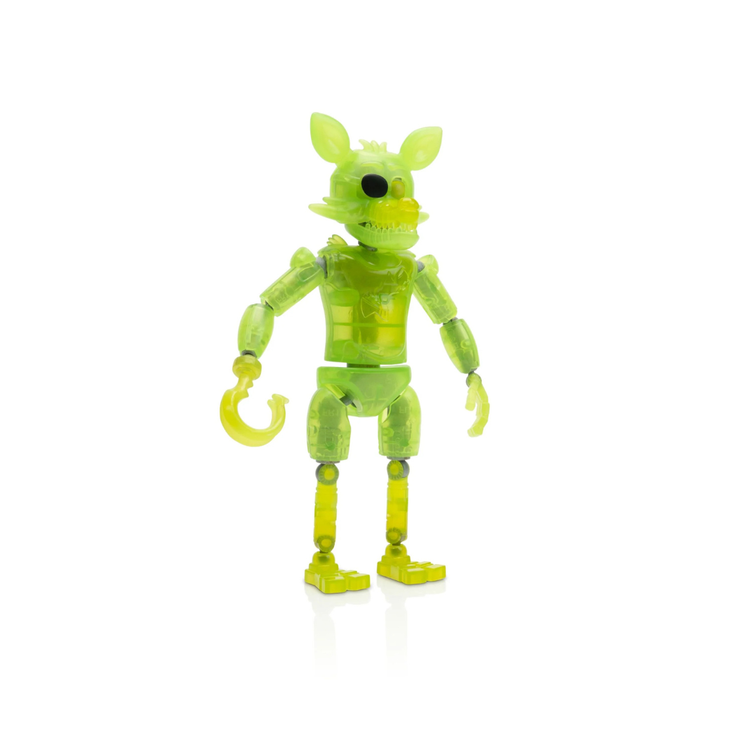 Five Nights at Freddy's Endo Series Foxy & Radioactive Foxy Vault Exclusive Collector Figure Set with Glow Eyes