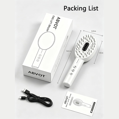ABVOT 3-in-1 Electric Scalp Massager Brush with Hair Oil Applicator