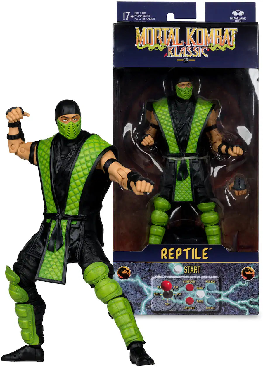 Mortal Kombat Klassic – Reptile Action Figure (McFarlane Toys)