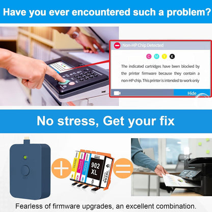 902XL High-Yield Ink Cartridge 4-Pack – Compatible for HP OfficeJet Pro - Logan's Toy Chest