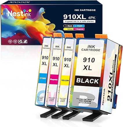 910XL Ink Cartridges Combo Pack for HP OfficeJet Pro 8020 8025 8035 Printer - Logan's Toy Chest