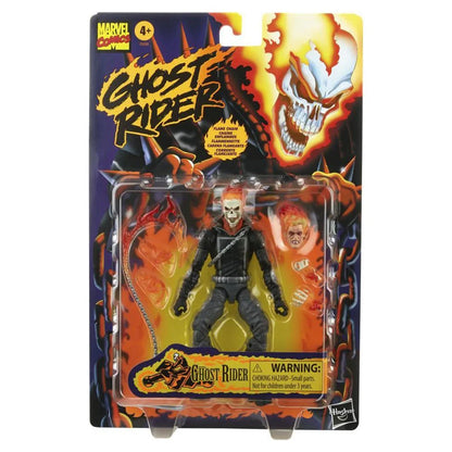 Marvel Legends Series – Ghost Rider 6-Inch Action Figure Toy (Comics Edition)