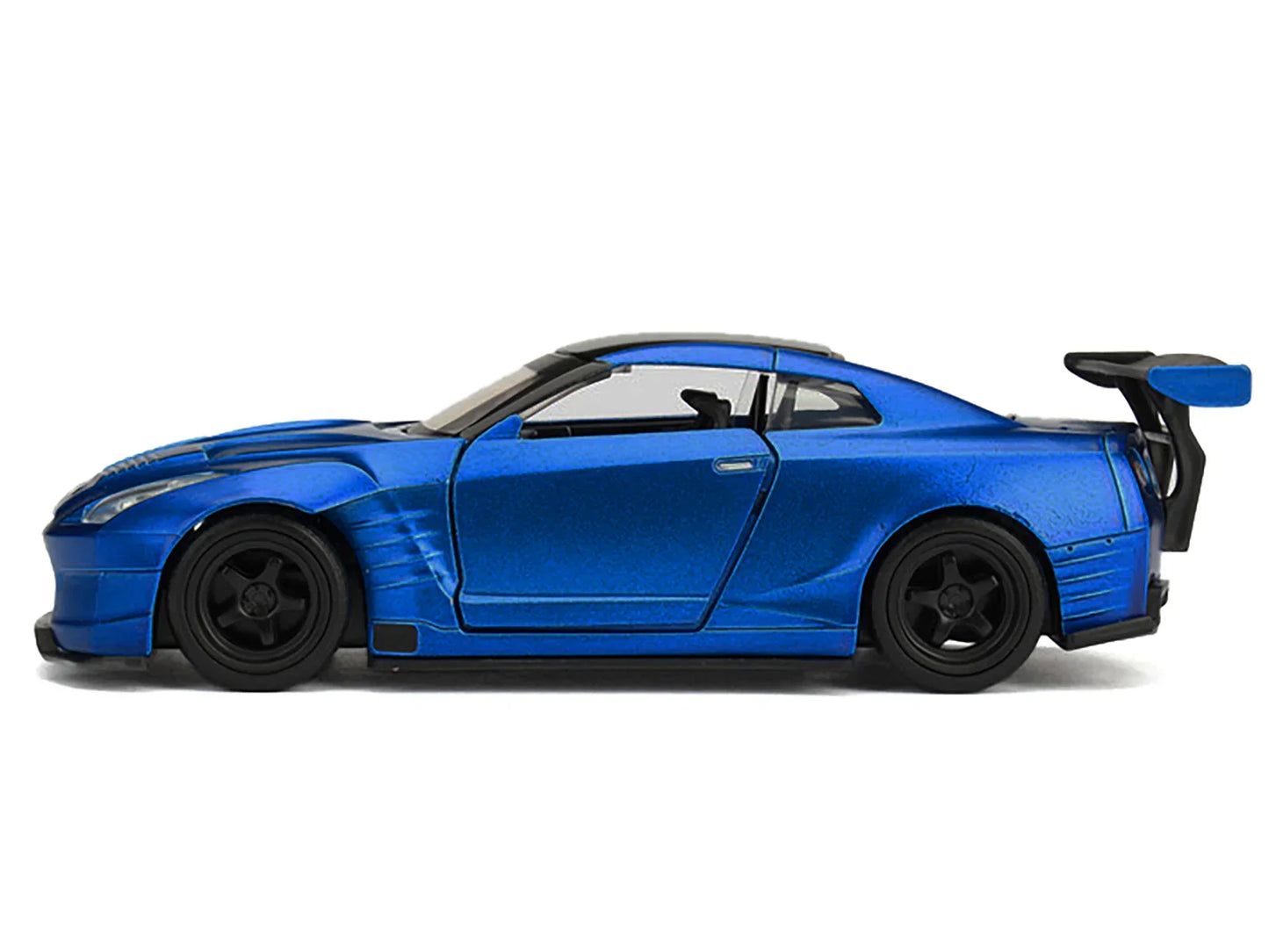Jada 1/32 Scale Brian’s 2009 Nissan GTR R35 Diecast Car – Blue, Movie Edition