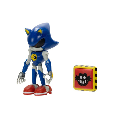 Sonic the Hedgehog – Metal Sonic Figure by JAKKS Pacific – Classic Collectible with Accessory