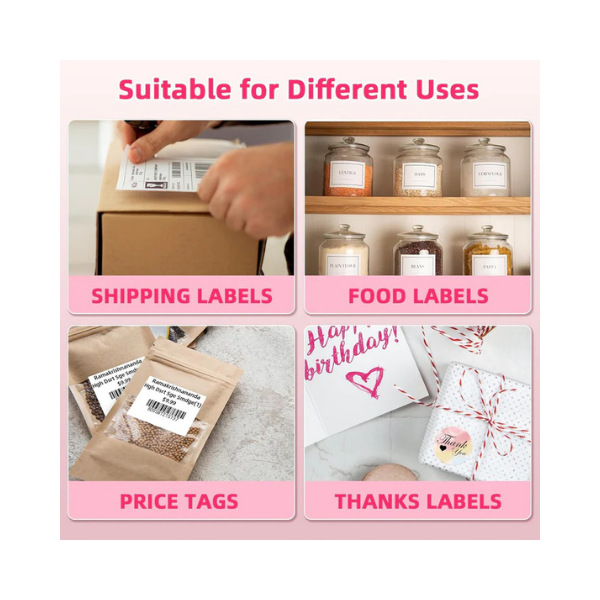 Omezizy WiFi Shipping Label Printer 4x6 – 300DPI Wireless Thermal Printer